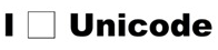 unicode